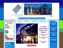 Tablet Screenshot of crowne-plaza-union-station.visit-indianapolis.com