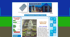 Desktop Screenshot of indiana-war-memorials.visit-indianapolis.com